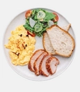 Turkey and Egg Plate