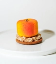 Peach art cake