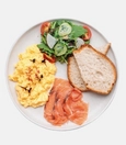 Salmon Scramble Plate