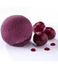 Sour cherry sorbet
