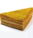 Honey and Antep pistachio Marlenka