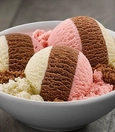 Single-scoop ice cream