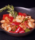 Buttered shrimp