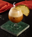 Homemade passion iced tea