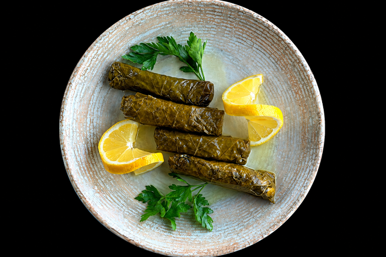 Yaprak sarma (stuffed grape leaves)