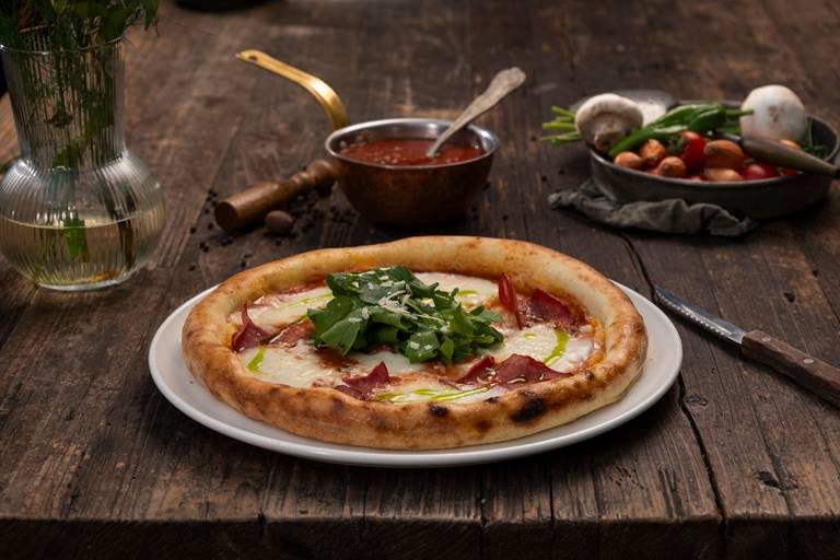 Smoked Rib Pizza