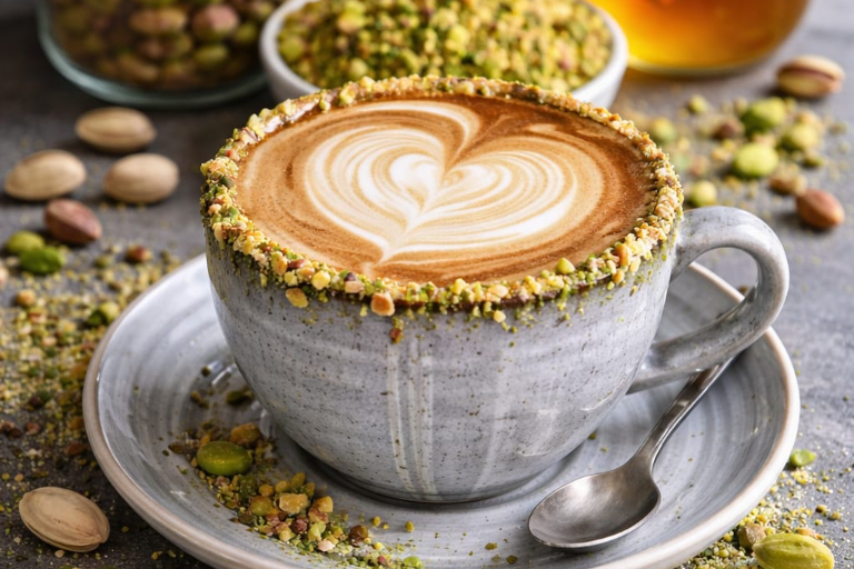 Antep Pistachio Latte