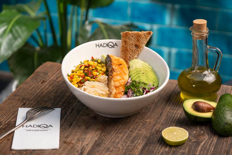 Salmon bowl