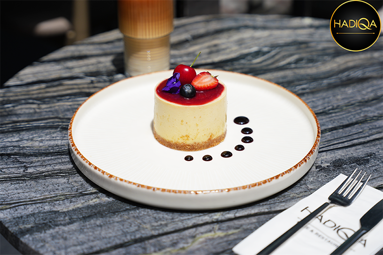 Raspberry cheesecake