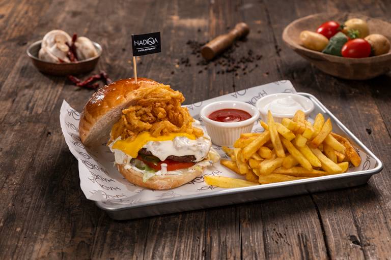Mushroom burger