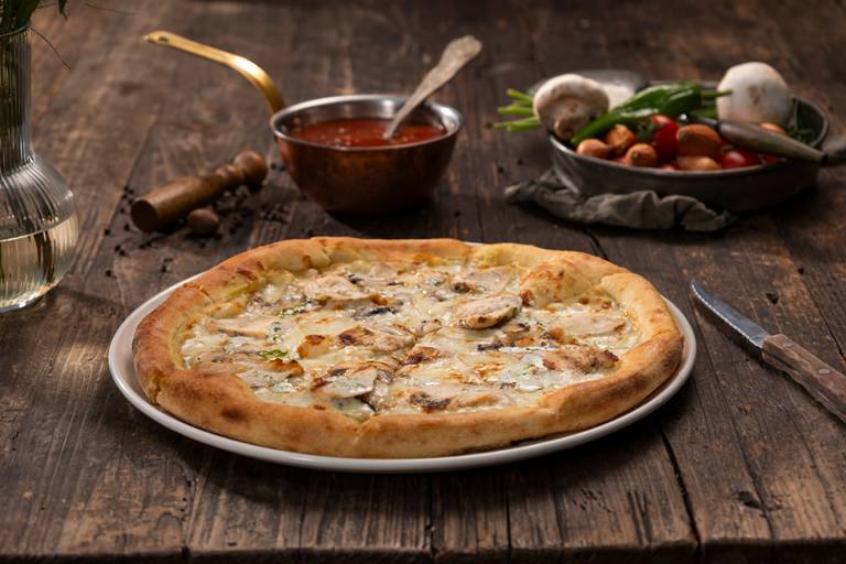 Pizza Alfredo