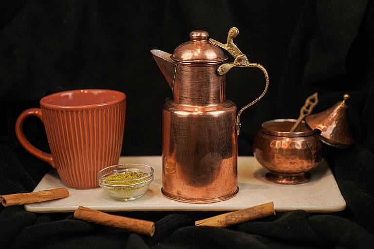 Antep pistachio salep