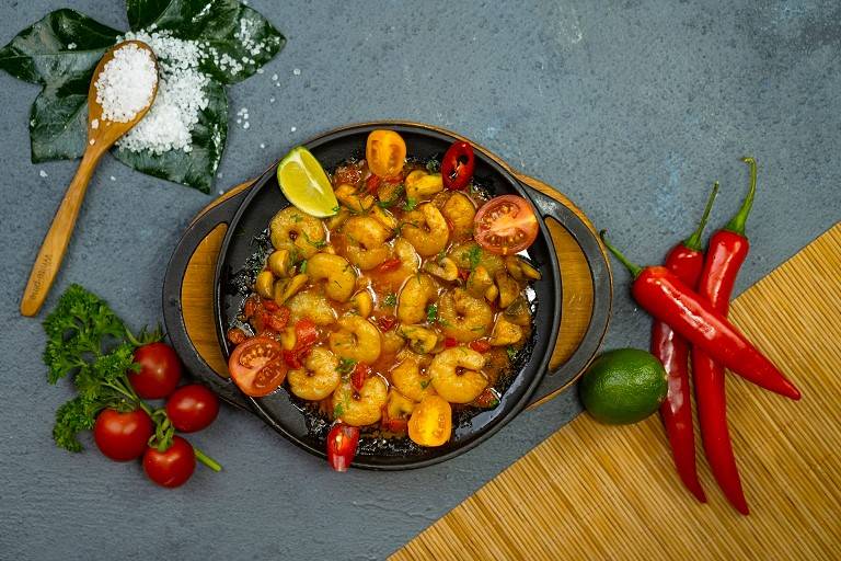Shrimp sauté