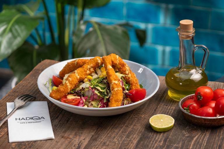 Crispy chicken salad