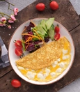 Three-Cheese Omelette