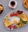 Hot breakfast