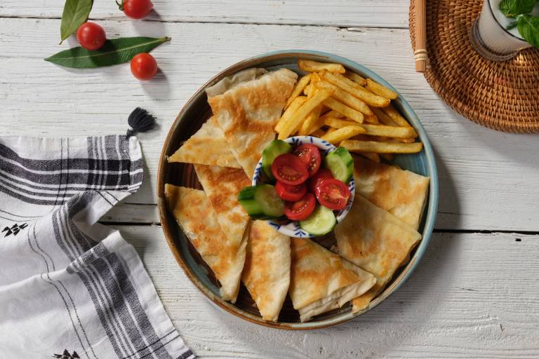 Kaşar Cheese and Potato Gözleme