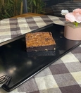 Walnut dark chocolate brownie