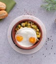 Sunny-Side-Up Egg with Potatoes
