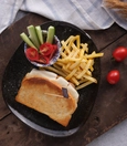 Kaşar cheese toast
