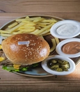 Oyster Mushroom Burger