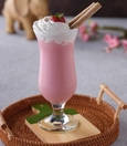 Strawberry milkshake