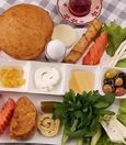 Fixed breakfast plate