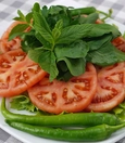 Bif sliced tomato