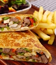 Beef wrap