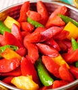 Pan-fried sausage