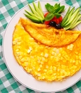Cheese and Kaşar Omelette