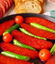 Spicy finger sucuk