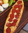 Sucuk and Kashar Cheese Pide