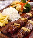 Beef tenderloin skewers