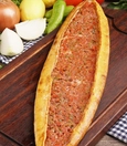 Minced meat pide