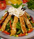 Grilled Halloumi Salad