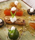 Gourmet mixed dessert