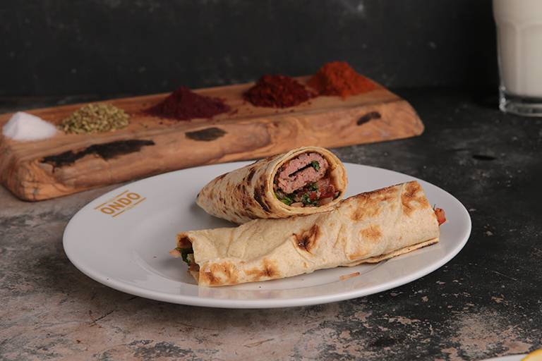 Adana kebab wrap