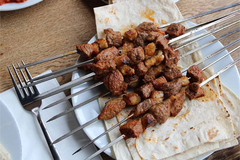 Çöp şiş kebab