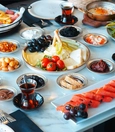 Turkish breakfast spread