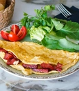 Sucuk omelette