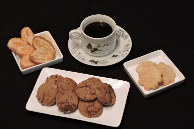 Savory cookie: sesame, nigella seed and seeded cracker sheet