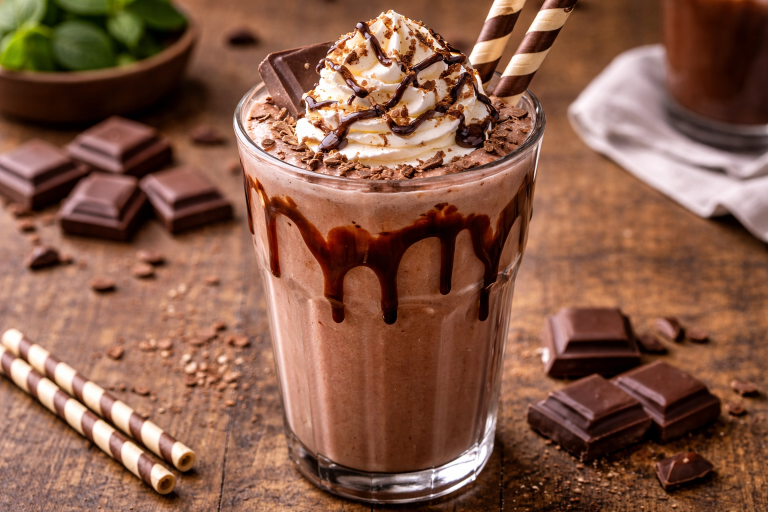 Chocolate milkshake
