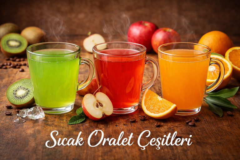 Oralet varieties (orange, kiwi, rosehip, apple, lemon, cocoa, banana)