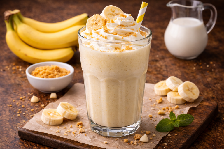 Banana milkshake
