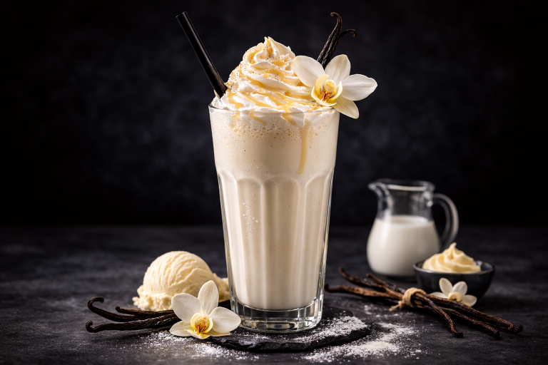 Vanilla milkshake