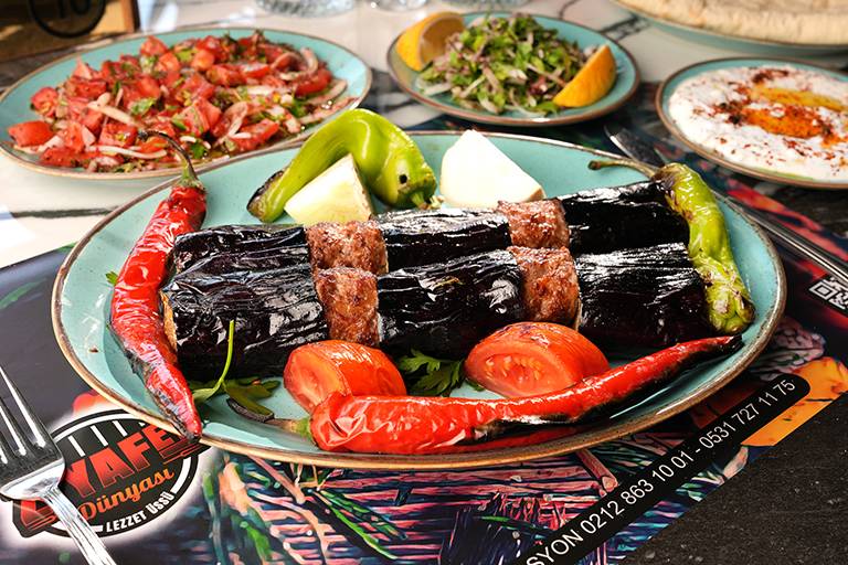 Eggplant kebab