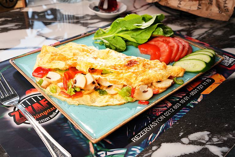 Vegetable omelette