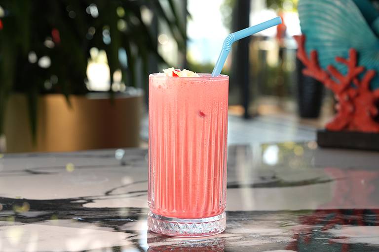 Strawberry milkshake