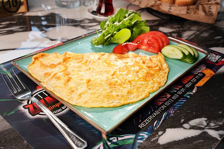 Plain omelette